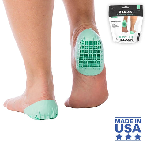 Tuli's Heavy Duty Heel Cups, 1 Pair, Regular