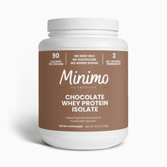 Chocolate Whey Isolate Protein Powder Supplement