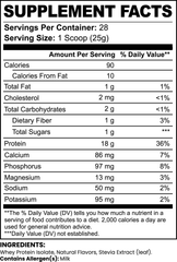 Chocolate Whey Isolate Protein Powder Supplement