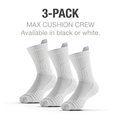 CloudFusion™ Athletic Cushioned Crew Socks