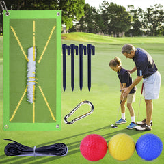 Golf Swing Practice Training Mat