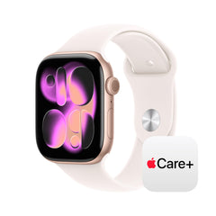 Apple Watch Series 11 [GPS 42mm] Smartwatch with Jet Black Aluminum Case with Black Sport Band - S/M. Sleep Score, Fitness Tracker, Health Monitoring, Always-On Display, Water Resistant