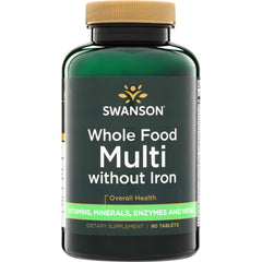 Whole Food Daily Multivitamin Without Iron