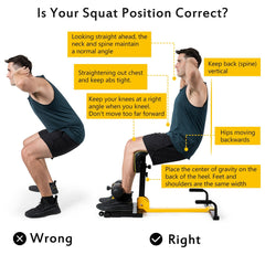 8-in-1 Multifunctional Home Gym Squat Equipment