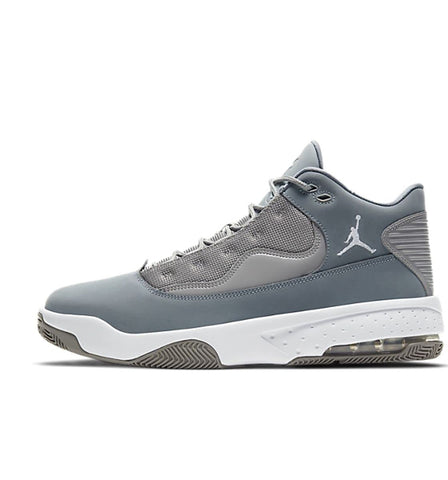Nike Mens Jordan Max Aura 2 Basketball Shoe Medium Grey White Cool Grey 11.5 UK