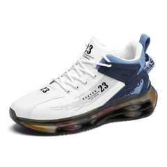 Men's Black Mesh Cushioning Outdoor Running Sneakers