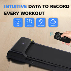 2-in-1 Folding Under-Desk Walking Treadmill