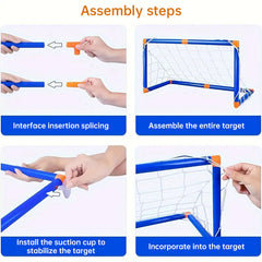 Mini Foldable Indoor Outdoor Soccer Set