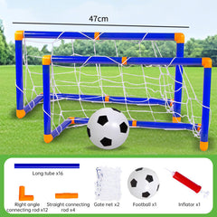 Mini Foldable Indoor Outdoor Soccer Set