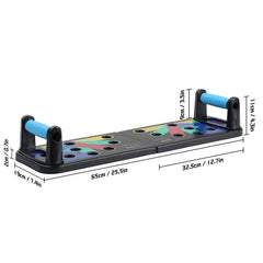 Foldable Multifunctional Push-Up Fitness Board