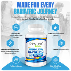 Methylated Bariatric Multivitamin With 45mg Iron