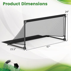 Portable Pop Up Toddler Soccer Net