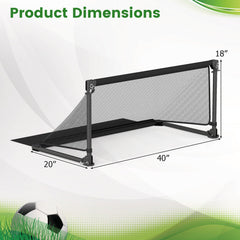 Portable Pop Up Toddler Soccer Net