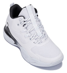 CALTO - Q394 - 3 Inches Taller (White/Black) - Basketball High-Top Sneakers