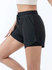 Women's Quick-Dry Athletic Workout Shorts