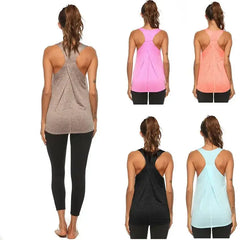 Women's Versatile Racerback Fitness Tank Top