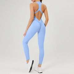 Women's Stylish Functional Fitness Workout Jumpsuit