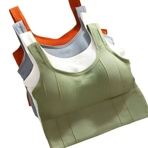 Women's Breathable Anti-Sweat Fitness Sports Bra