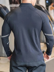 Men's Compression Quick-Dry Sports Running Jacket