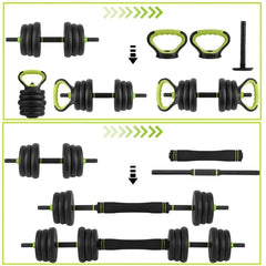 Adjustable Dumbbells Free Weight Set: Home Gym Gear