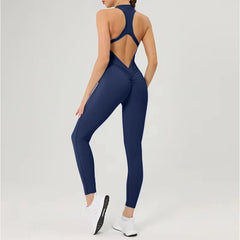 Women's Stylish Functional Fitness Workout Jumpsuit