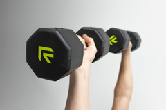Octo Rubber Dumbbell Single Weight Training