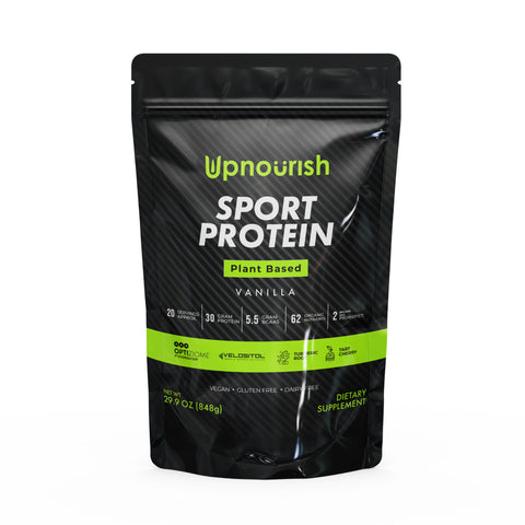 Plant-Based Sport Protein Powder Supplement