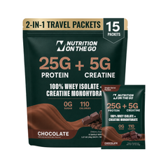 Whey Protein Isolate Creatine Travel Packets