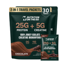 Whey Protein Isolate Creatine Travel Packets
