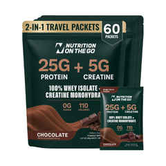 Whey Protein Isolate Creatine Travel Packets