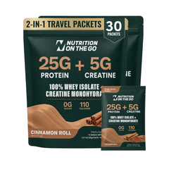 Whey Protein Isolate Creatine Travel Packets