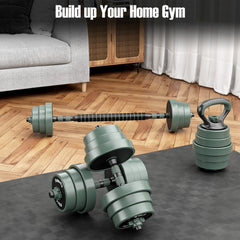 Adjustable Weight Dumbbell Set With Connector