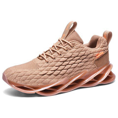 Black Modern Breathable Athletic Running Sneakers