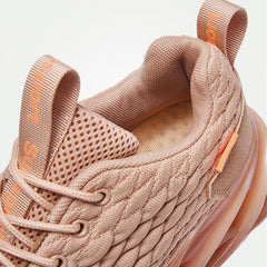 Black Modern Breathable Athletic Running Sneakers