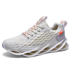 Black Modern Breathable Athletic Running Sneakers
