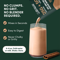 Whey Protein Isolate Creatine Travel Packets