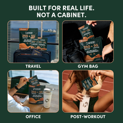 Whey Protein Isolate Creatine Travel Packets