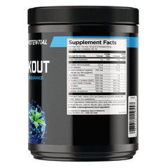 Full Potential Blue Raspberry Pre-Workout Supplement