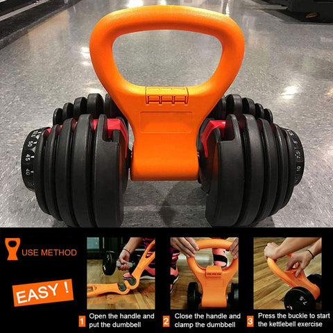 Portable Dumbbell Clip Training Grip Handle
