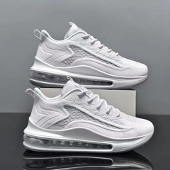Men's Flyknit Air Cushion Running Sneakers