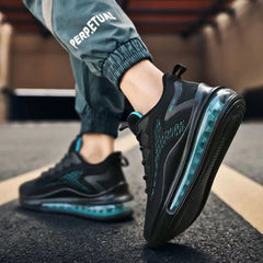 Men's Flyknit Air Cushion Running Sneakers