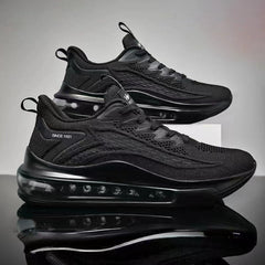 Men's Flyknit Air Cushion Running Sneakers