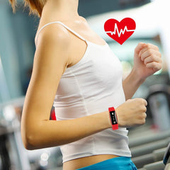 IP67 Fitness Tracker Watch with Heart Rate Monitor and Step Counter