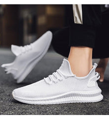 Light Running Comfortable Casual Men's Sneaker Breathable  Wear-Resistant Outdoor Walking Men Sport Non Slip Athletic Fashion Sneakers Mesh Workout Casual Sports Sneakers
