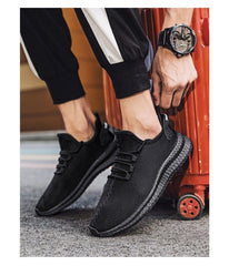 Light Running Comfortable Casual Men's Sneaker Breathable  Wear-Resistant Outdoor Walking Men Sport Non Slip Athletic Fashion Sneakers Mesh Workout Casual Sports Sneakers