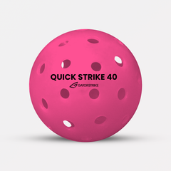 Quick Strike 40 Outdoor Pickleballs — Durable Long Lifetime Balls