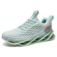Black Modern Breathable Athletic Running Sneakers