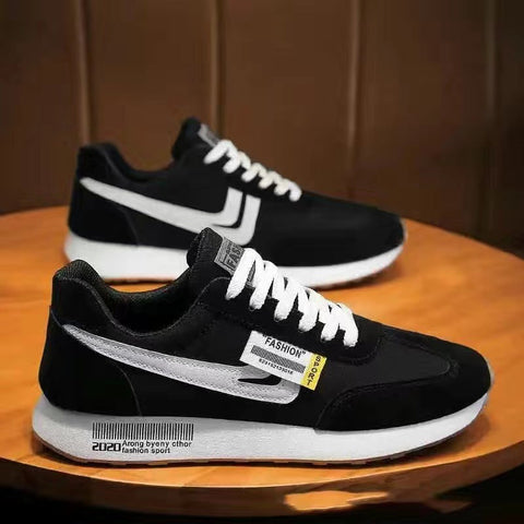 Trendy White Student Casual Sports Sneakers