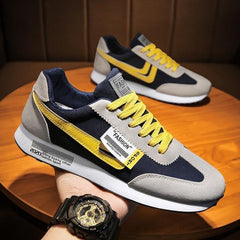 Trendy White Student Casual Sports Sneakers