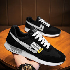 Trendy White Student Casual Sports Sneakers